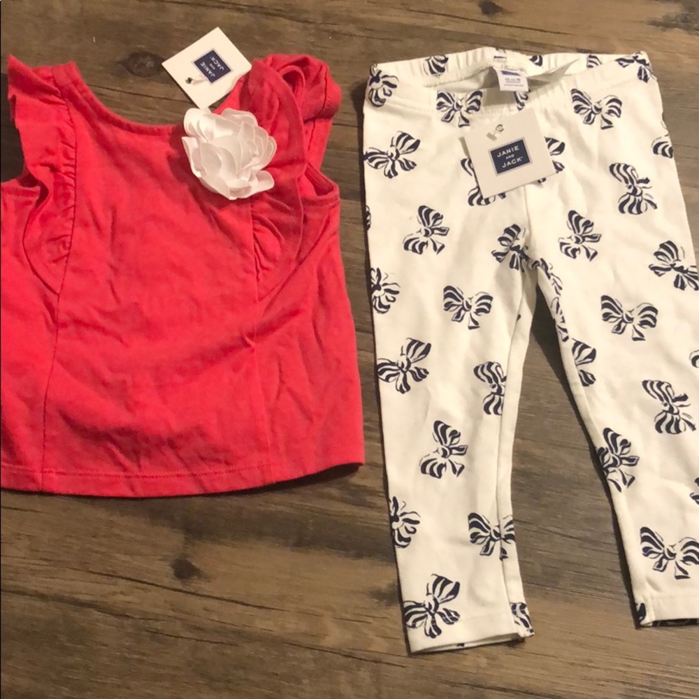 Janie and Jack outfit 12-18mo girl